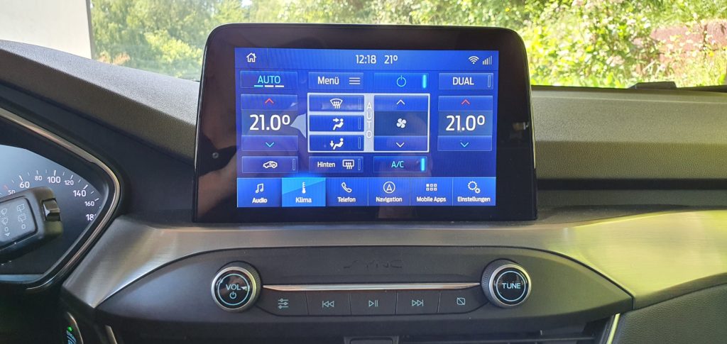 SYNC 3 im Ford Focus MK4